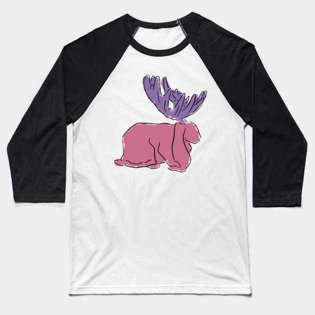 Messy Jackalopes Series #5 Baseball T-Shirt by babygunz47